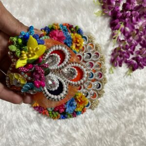 Floral Bliss Designer Poshak for Laddu Gopal