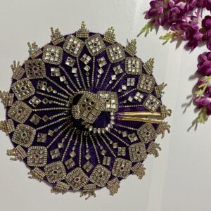 Royal Kundan Poshak for Laddu Gopal