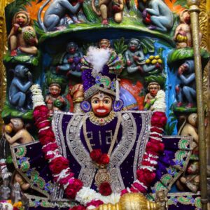 Divine Balaji Hanuman Temple Print – Rajkot Edition