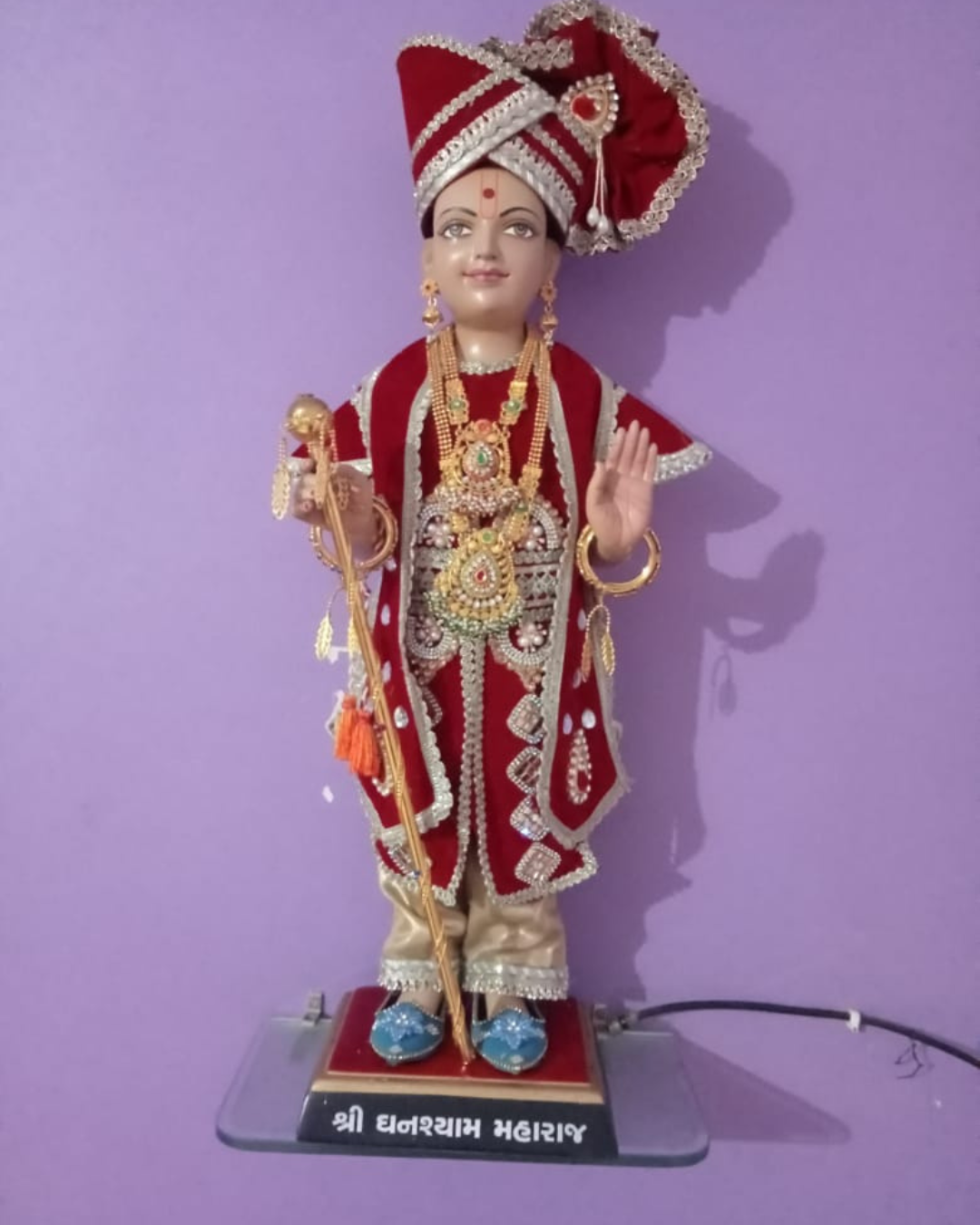 Premium Ghanshyam Maharaj Vastra | Traditional Divine Shringar Dress for Home Temple